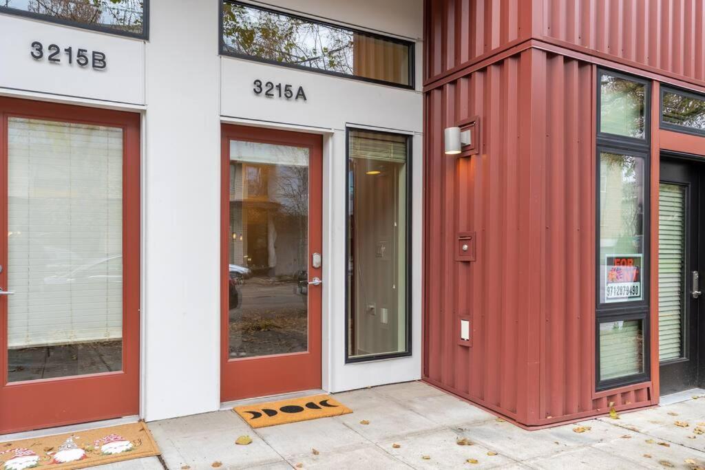West Seattle'S Modern Townhome Eksteriør billede